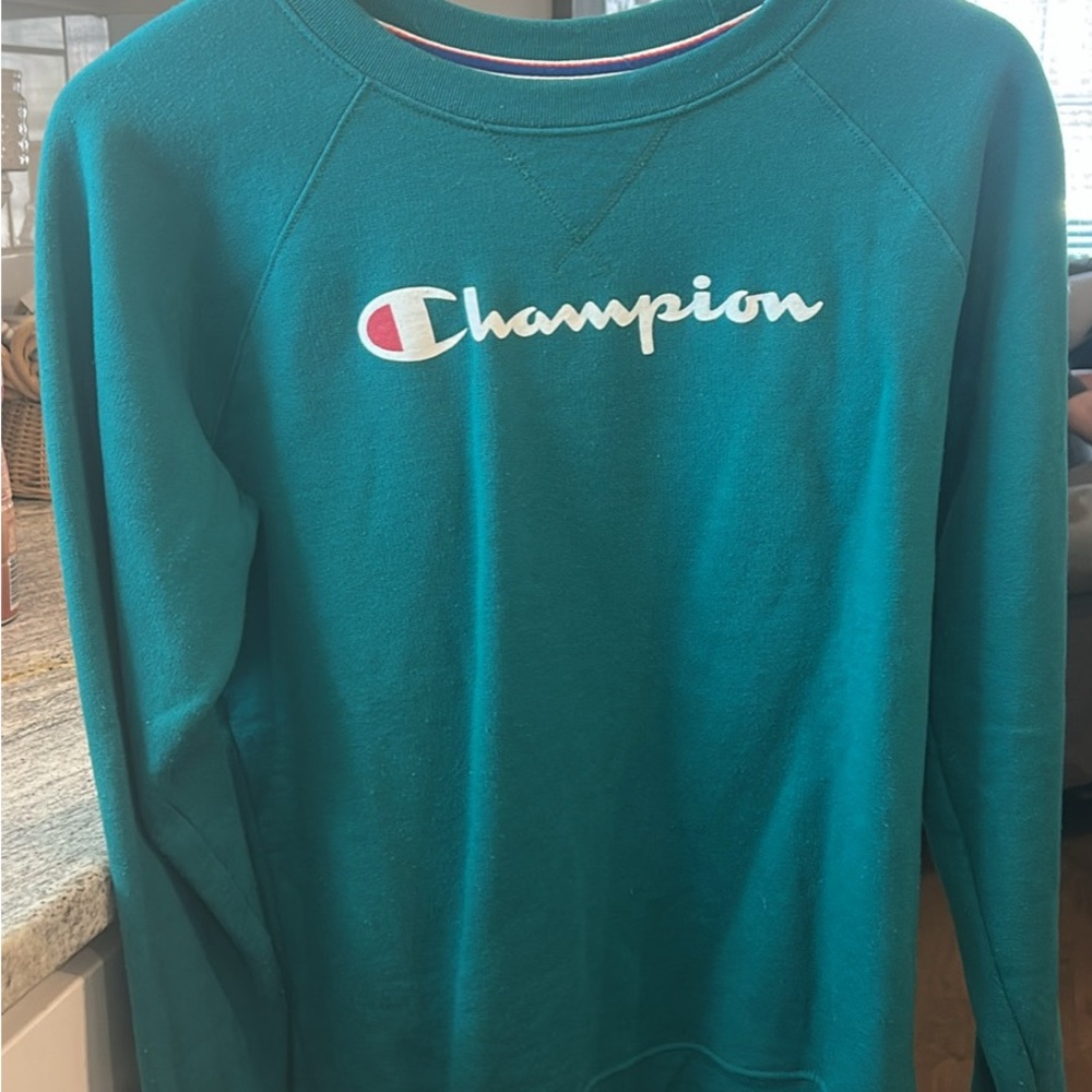 Champion Teal Sweatshirt